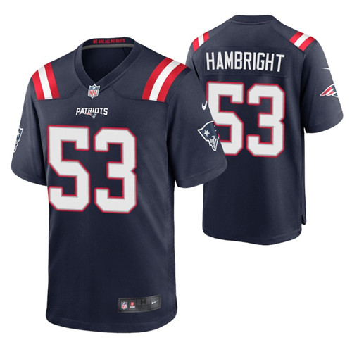 patriots-arlington-hambright-game-jersey-navy