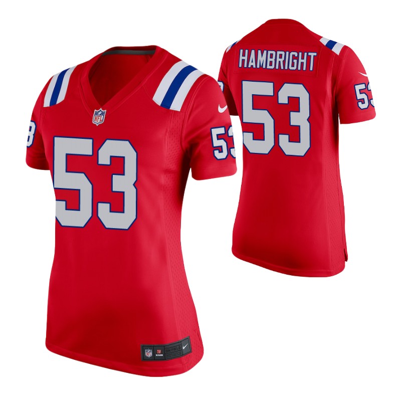 patriots-arlington-hambright-game-women's-jersey-red