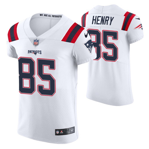 patriots-hunter-henry-vapor-elite-white-jersey