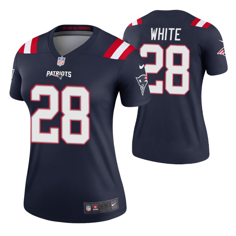 patriots-james-white-jersey-white-legend-women's