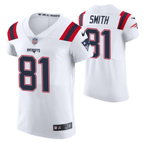 patriots-jonnu-smith-vapor-elite-white-jersey
