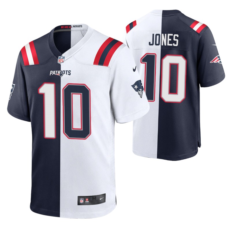 patriots-mac-jones-split-jersey-navy-white-game