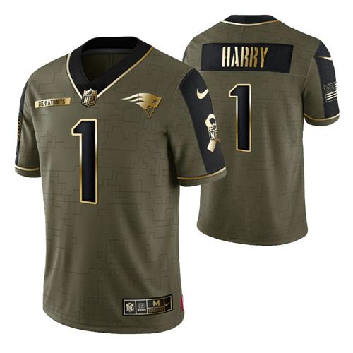 patriots-n'keal-harry-2021-salute-to-service-jersey-olive-gold-men