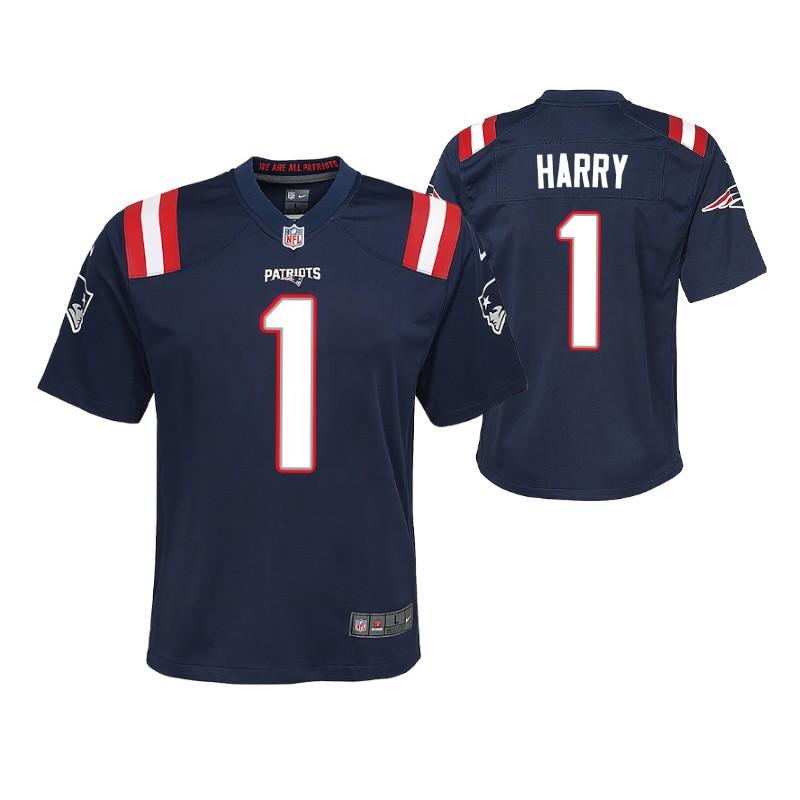 patriots-n'keal-harry-game-navy-jersey-youth