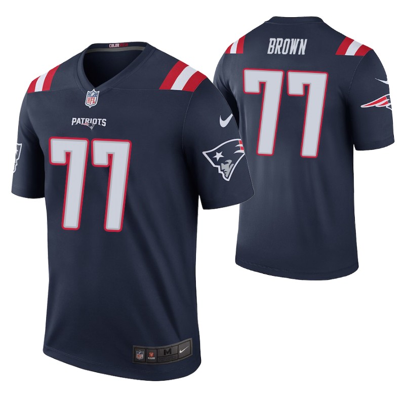 patriots-trent-brown-navy-jersey-color-rush-legend-men's