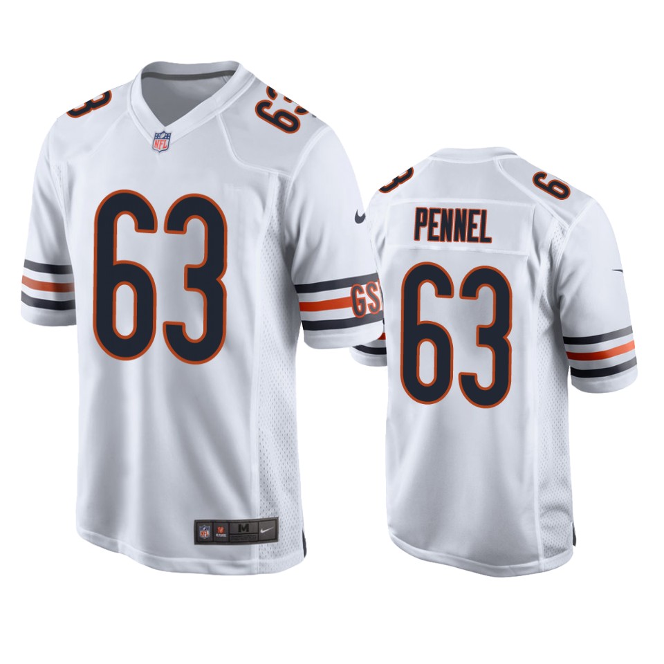 pennel bears white game jersey