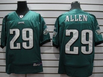 philadelphia eagles 29 allen green jersey