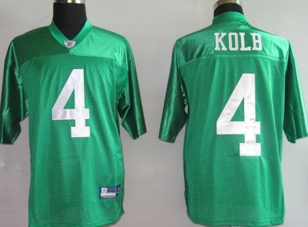 philadelphia eagles 4# kolb green new