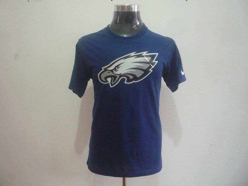 philadelphia eagles sideline legend authentic logo dri-fit t-shirt d.blue