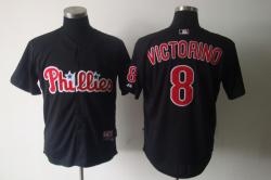 philadephia phillies #8 shane victorino black jerseys (1)