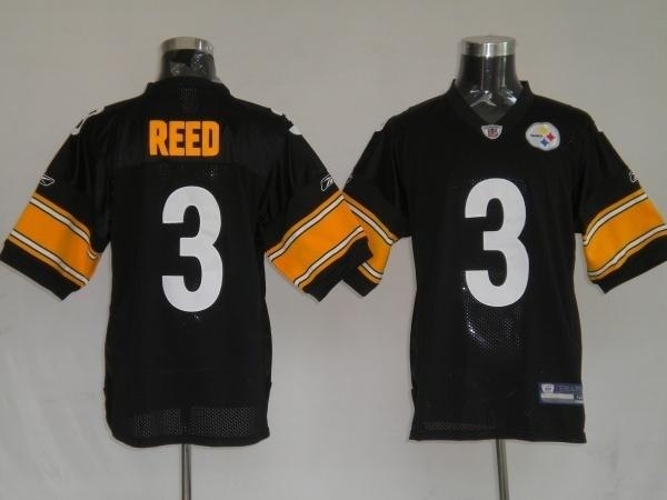 pittsburgh steelers 3 reed black jerseys