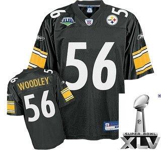 pittsburgh steelers 56 lamarr woodley super bowl xliii black jerseys {2011 super bowl xlv }