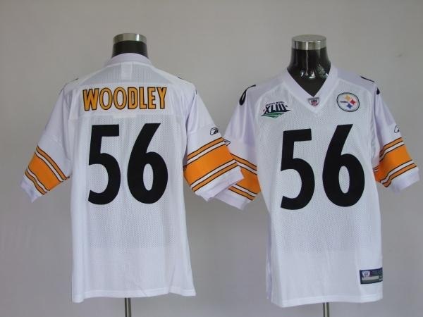 pittsburgh steelers 56 lamarr woodley super bowl xliii white jerseys