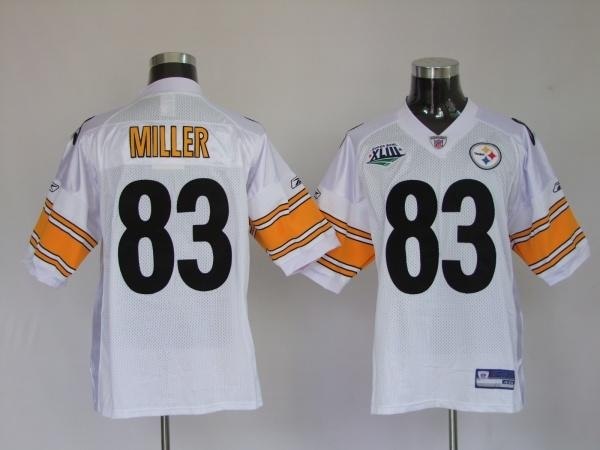 pittsburgh steelers 83 heath miller super bowl xliii white jerseys