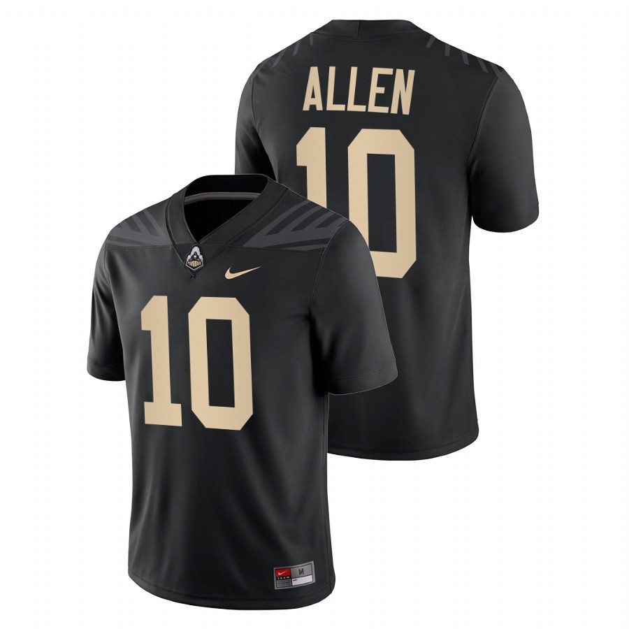 purdue boilermakers cam allen black college football jersey