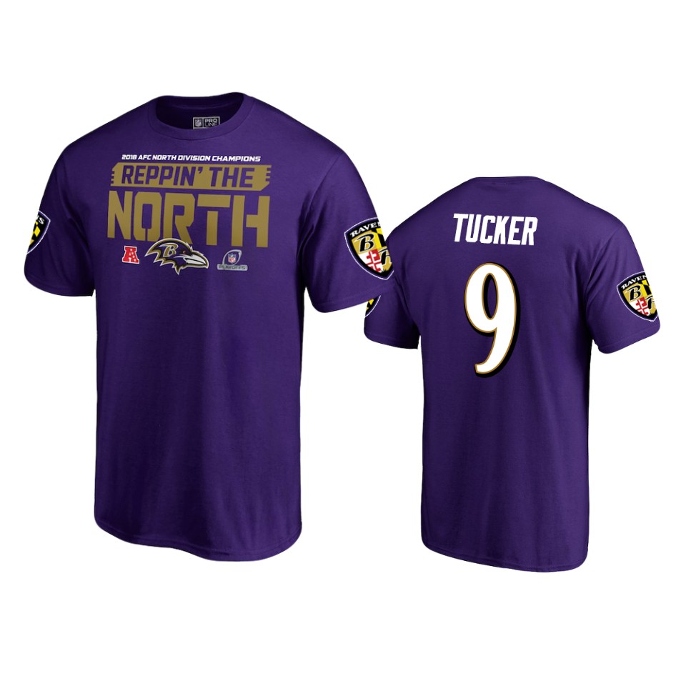 purple men justin tucker t shirt 