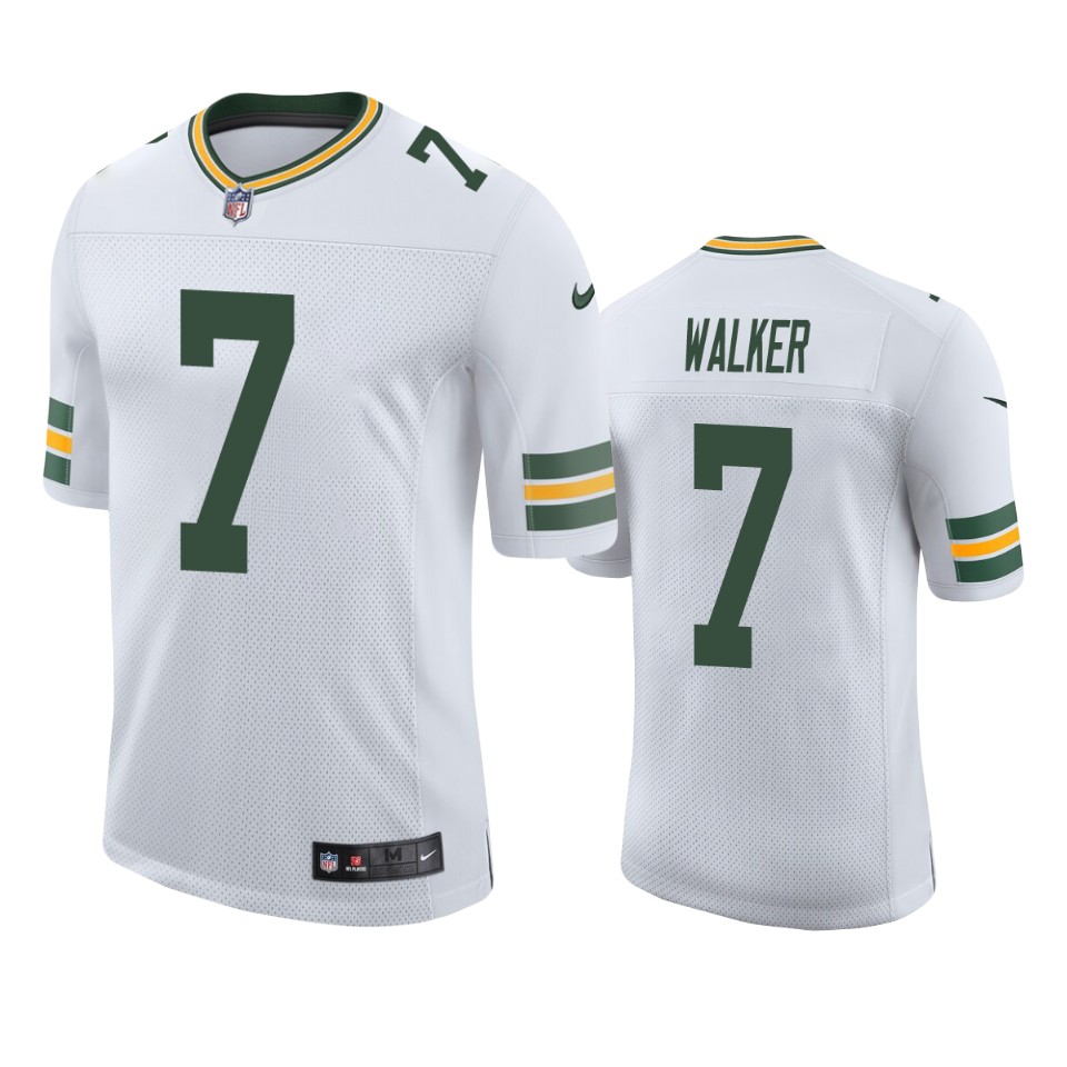quay walker packers white vapor limited jersey