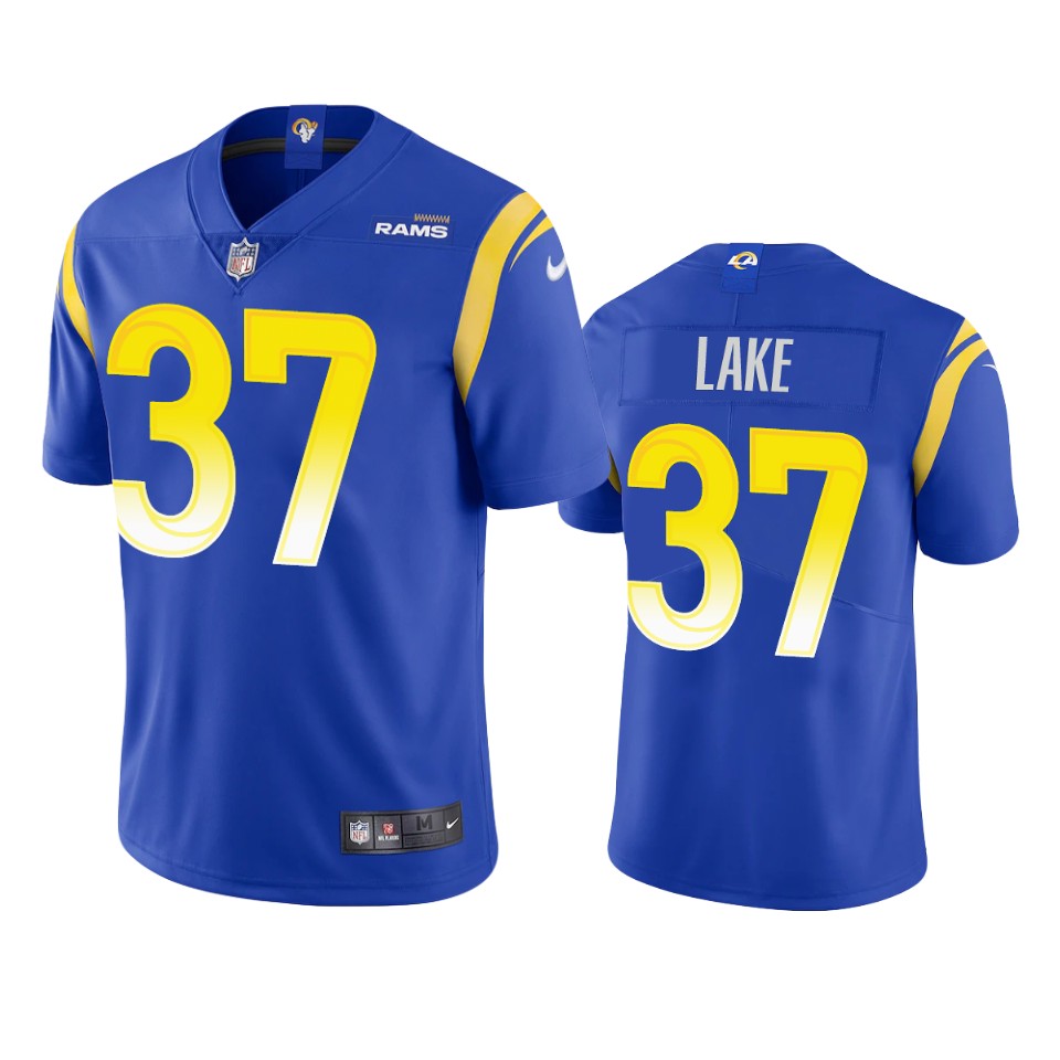 quentin lake rams royal vapor jersey