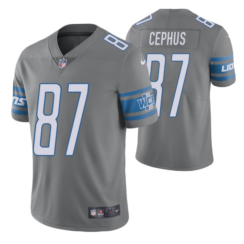 quintez-cephus-2020-nfl-draft-color-rush-limited-jersey-grey-men