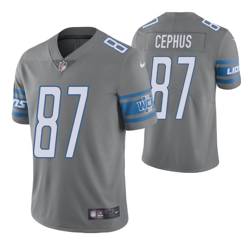 quintez-cephus-2020-nfl-draft-vapor-color-rush-limited-jersey-grey-men