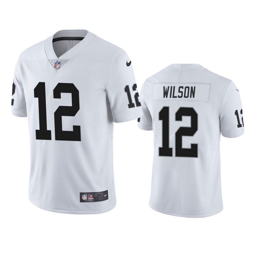 raiders albert wilson white vapor limited jersey