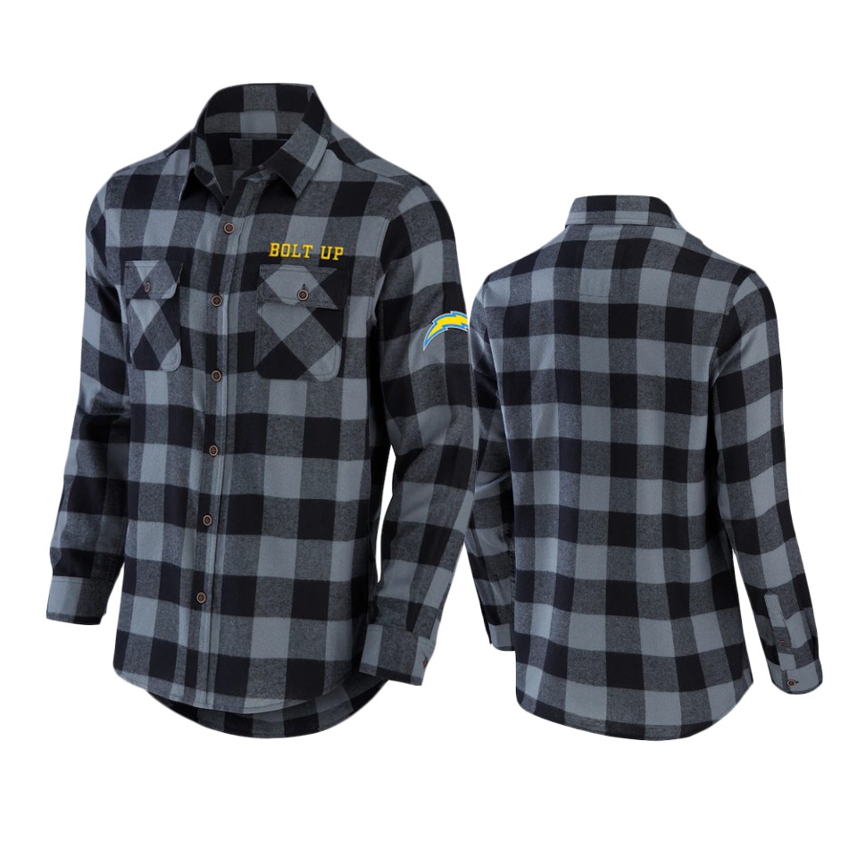 raiders black nfl darius rucker flannel button up shirt