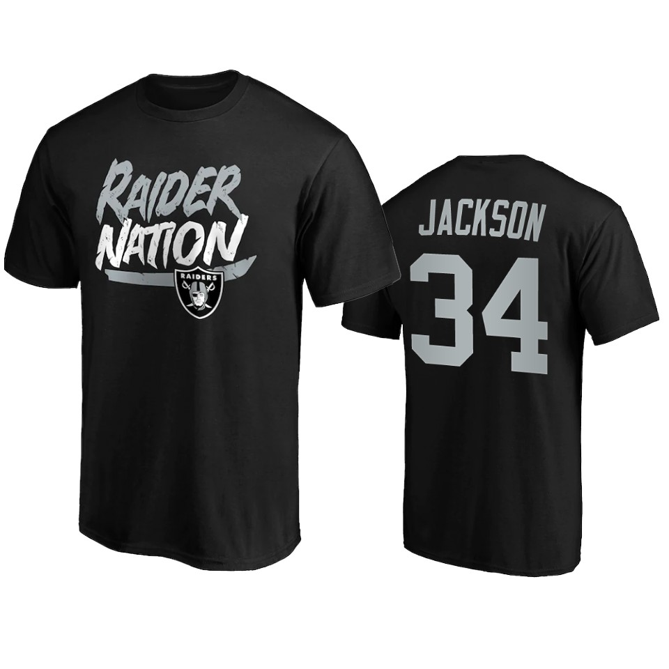 raiders bo jackson black hometown nation t shirt