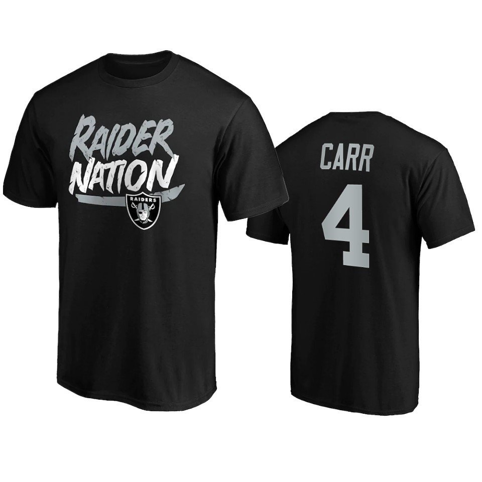 raiders derek carr black hometown nation t shirt