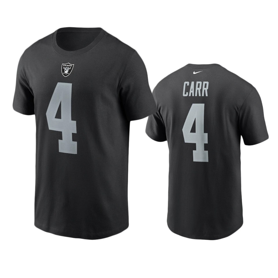 raiders derek carr nikeblack t shirt