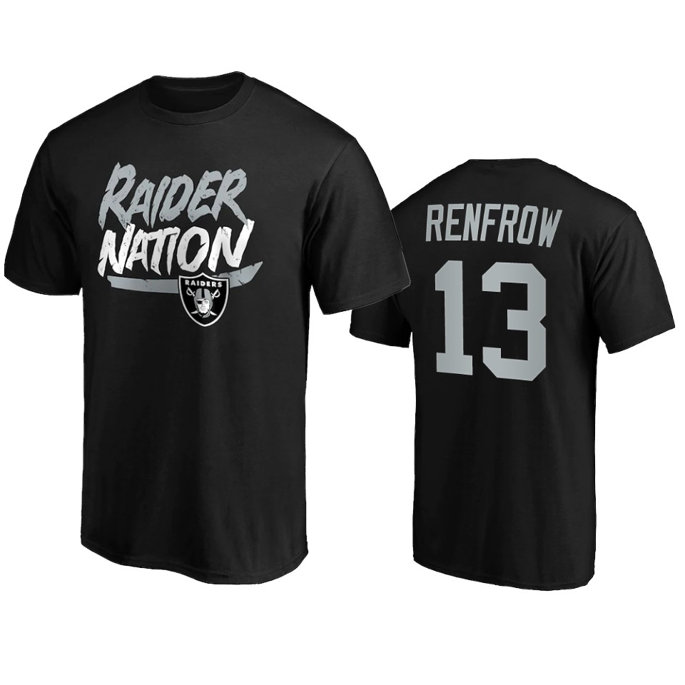 raiders hunter renfrow black hometown nation t shirt