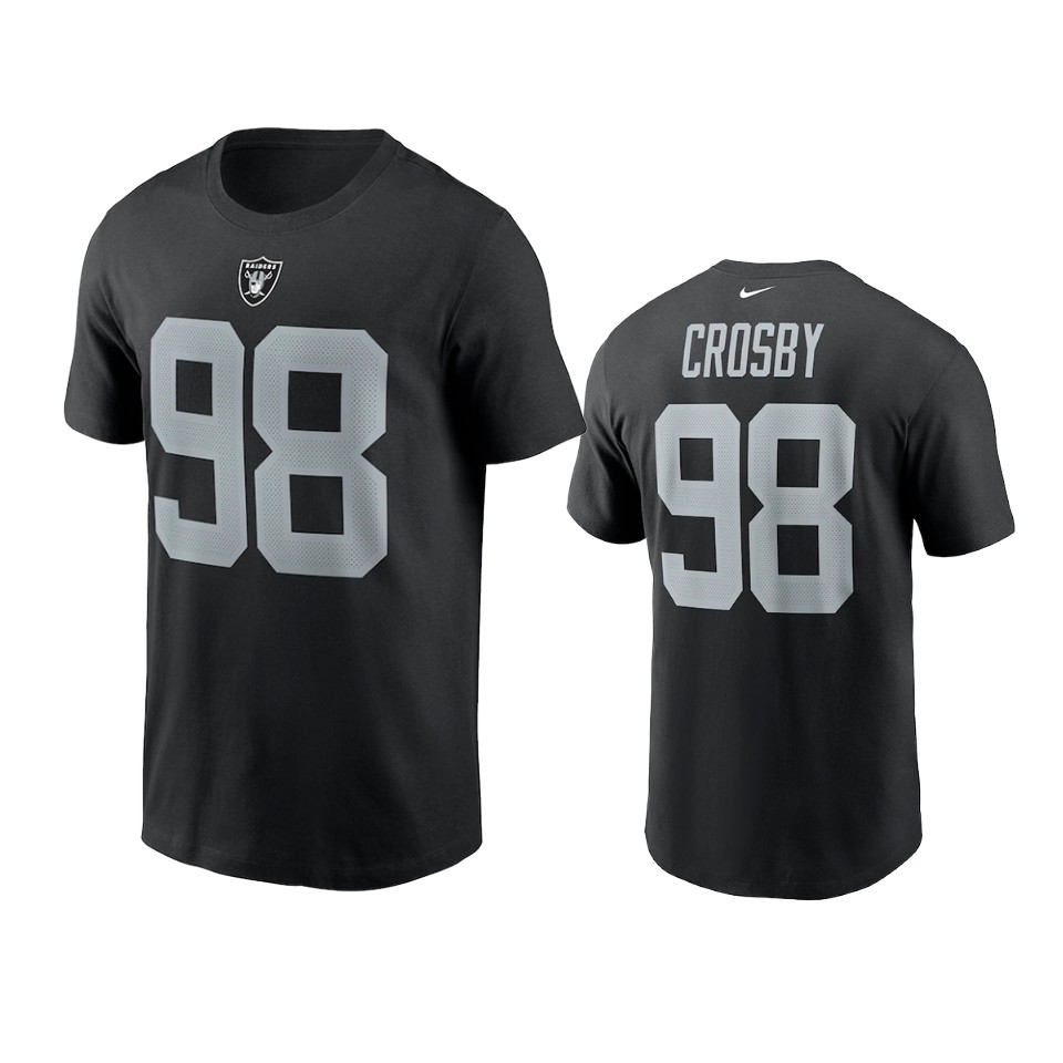 raiders maxx crosby nikeblack t shirt