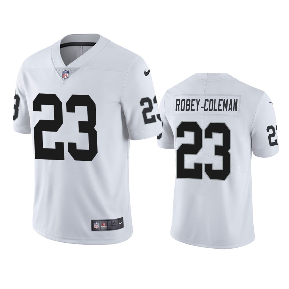 raiders nickell robey coleman white vapor limited jersey