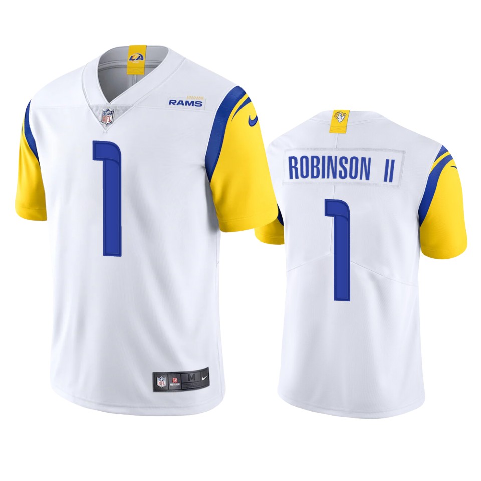 rams allen robinson ii white vapor jersey