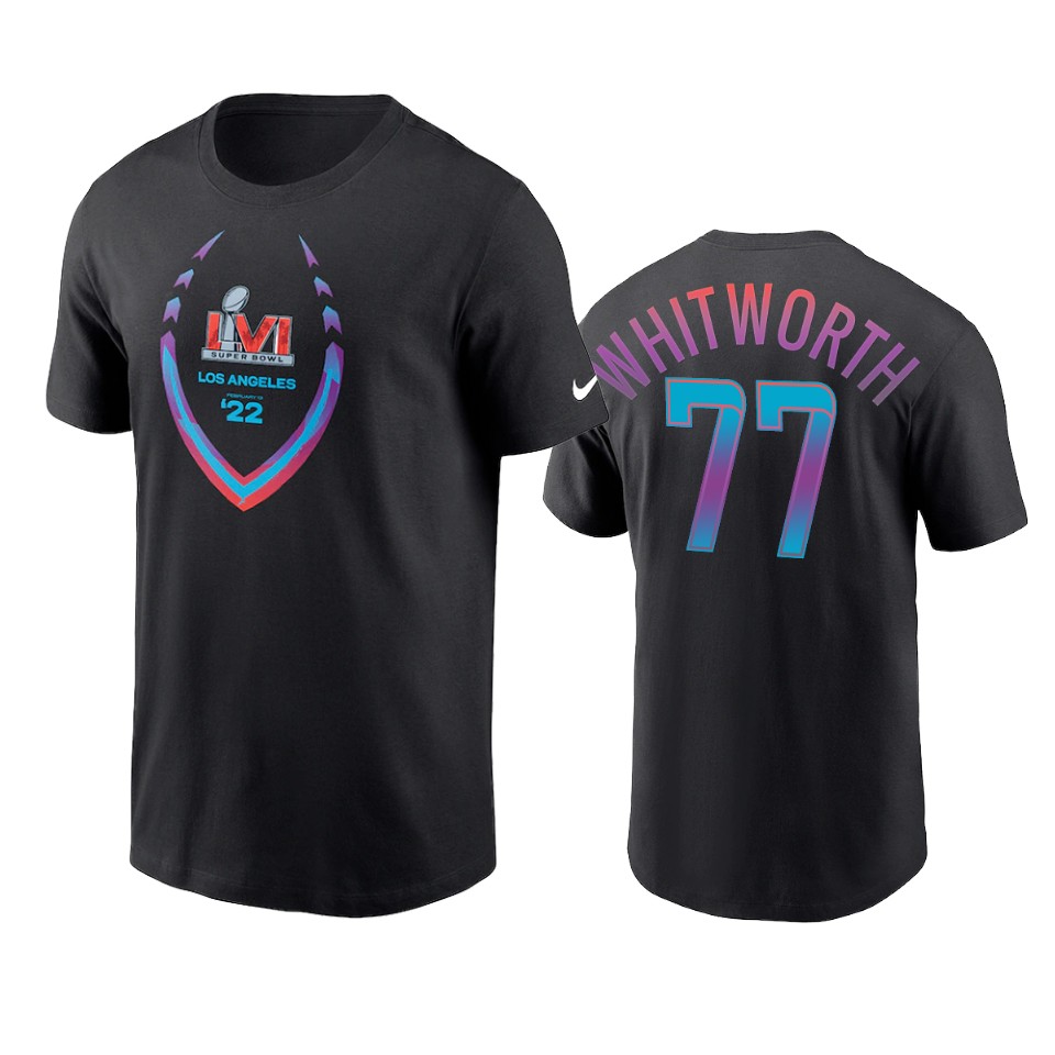 rams andrew whitworth black super bowl lvi t shirt