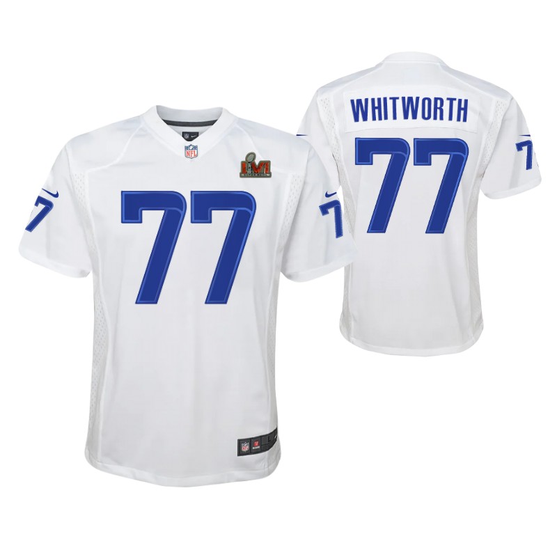 rams-andrew-whitworth-super-bowl-lvi-white-jersey-youth