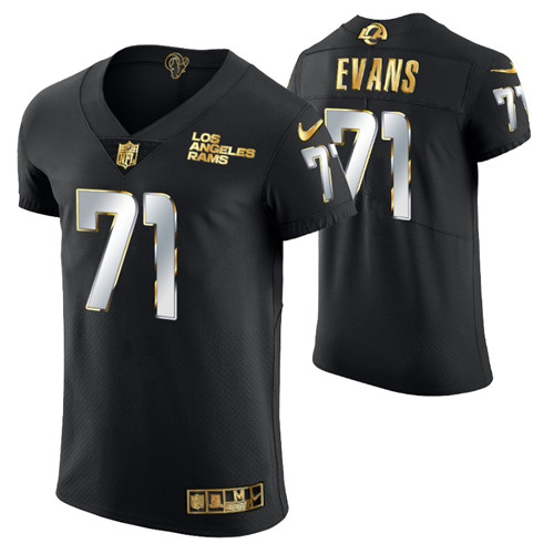 rams-bobby-evans-golden-edition-jersey-black-men's