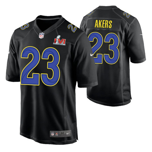 rams-cam-akers-super-bowl-lvi-jersey-game-black