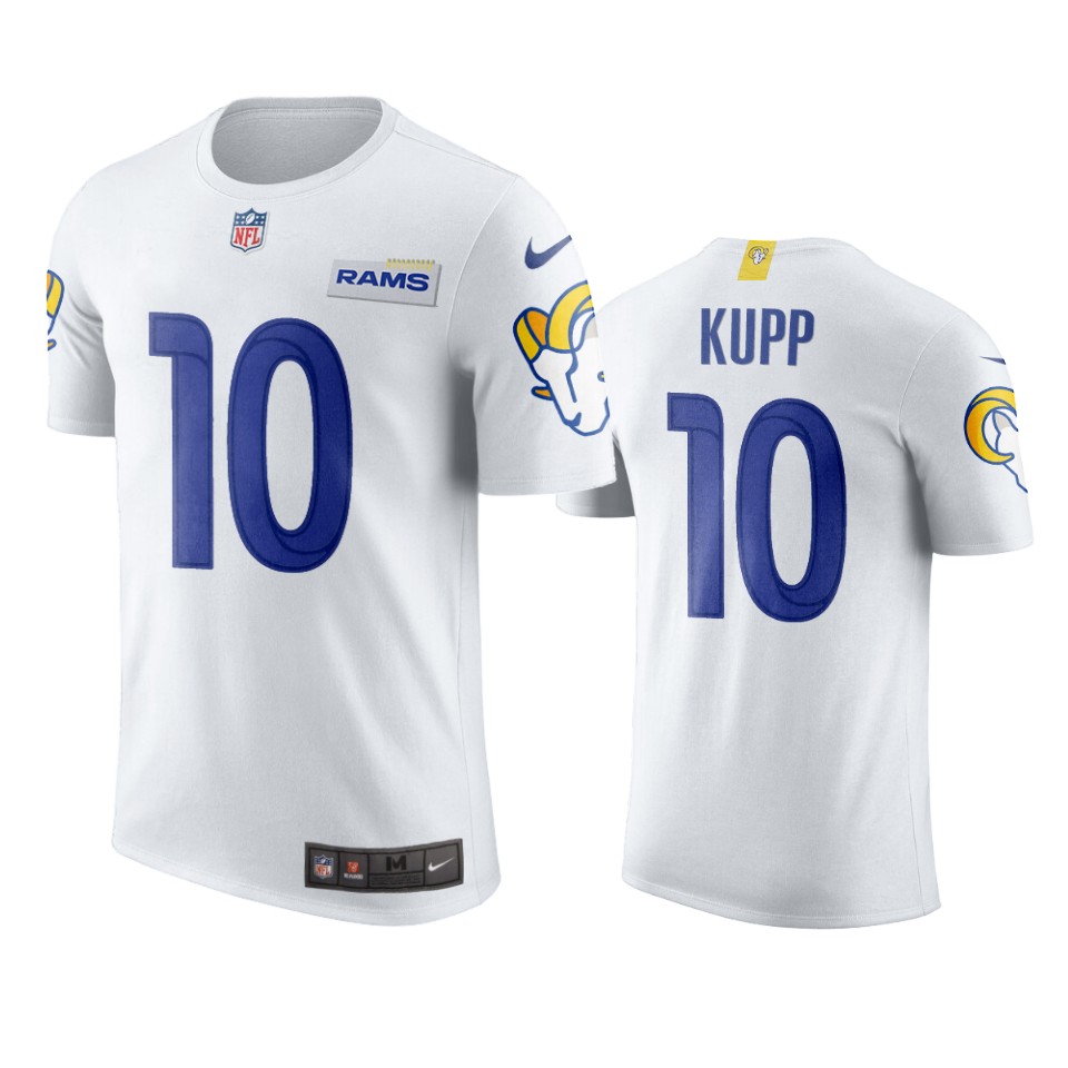 rams cooper kupp white t shirt