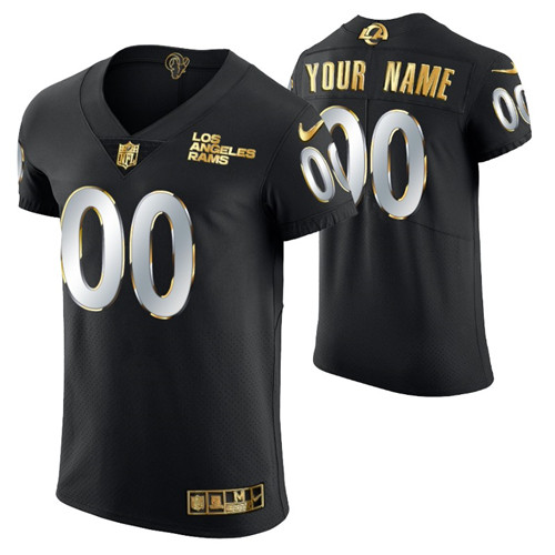 rams-custom-golden-edition-jersey-black-men's