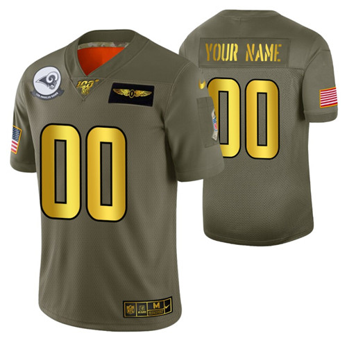 rams-custom-jersey-2019-salute-to-service-nfl-100th-season-men's