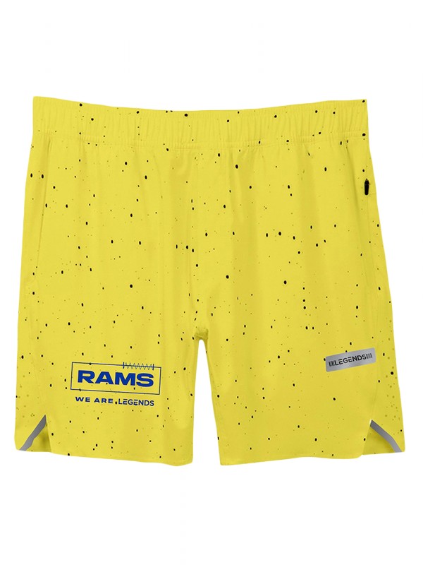 rams gold legends relay shorts