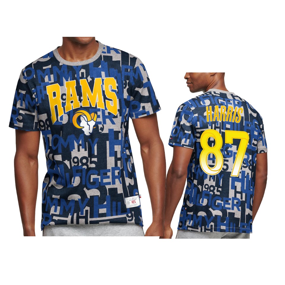 rams jacob harris royal all over print t shirt
