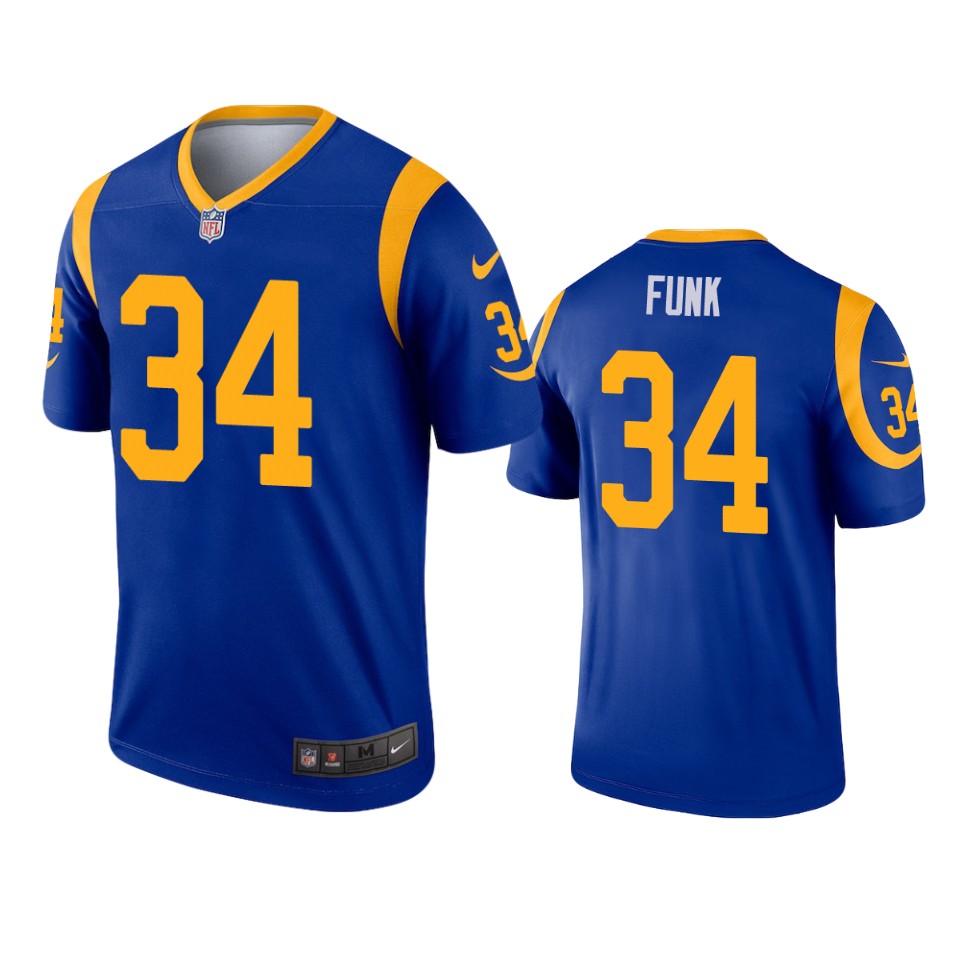 rams jake funk royal legend jersey