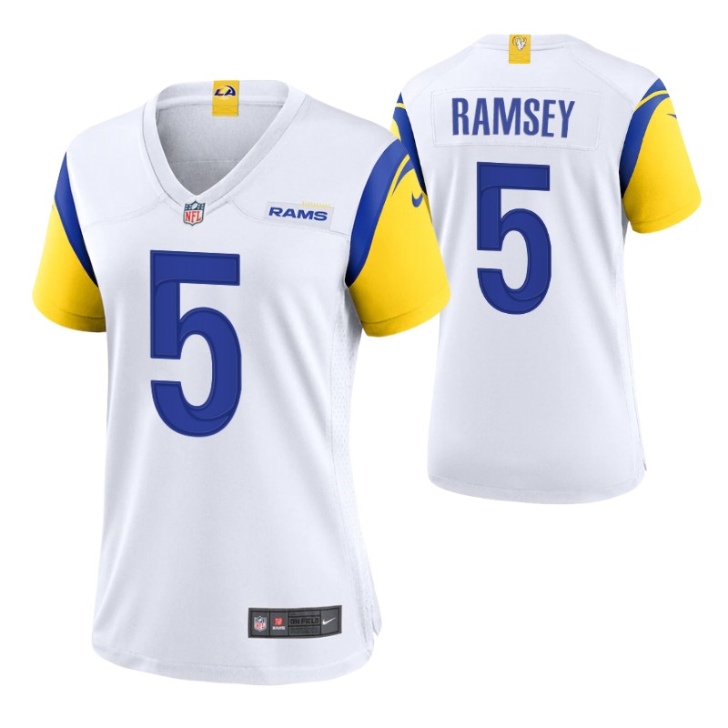 rams-jalen-ramsey-alternate-game-women's-jersey-white