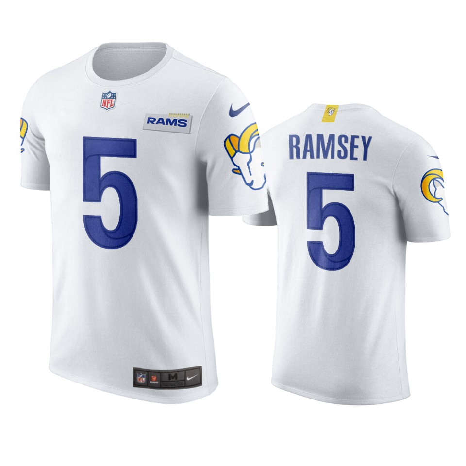 rams jalen ramsey white t shirt