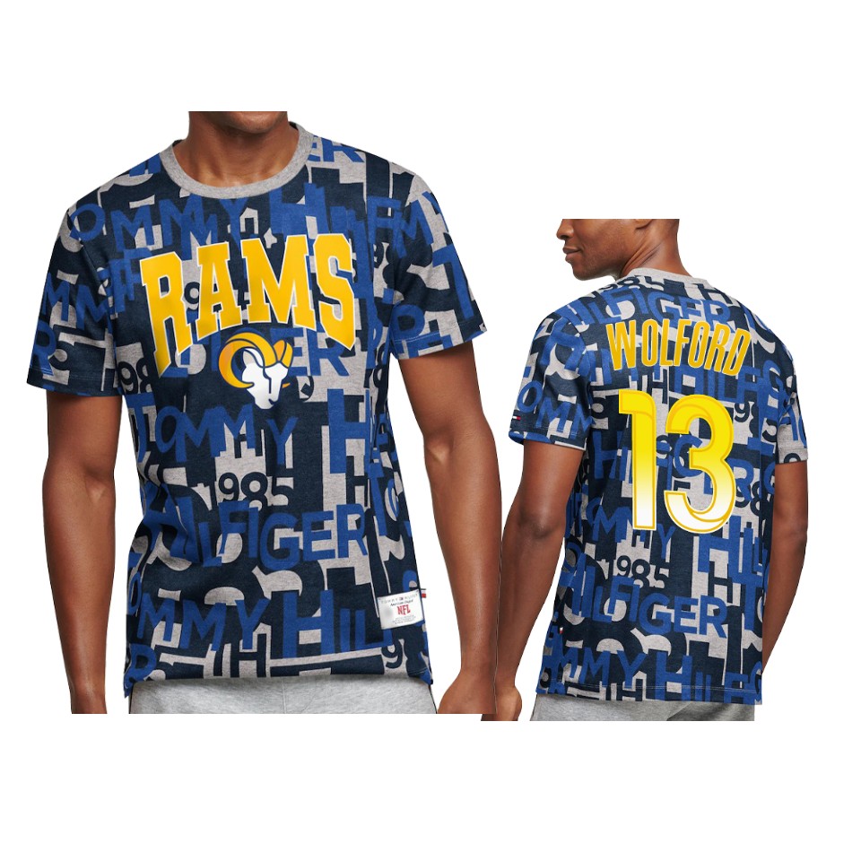 rams john wolford royal all over print t shirt