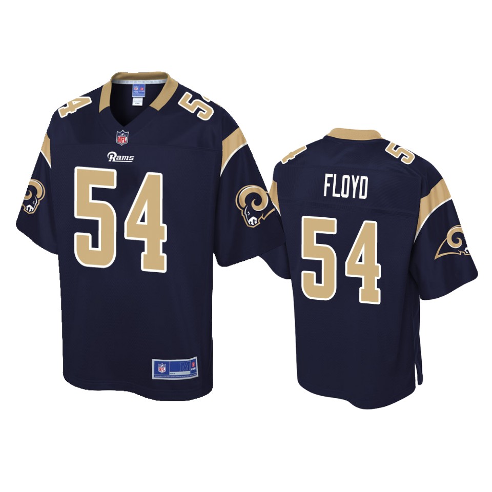 rams leonard floyd navy pro line jersey