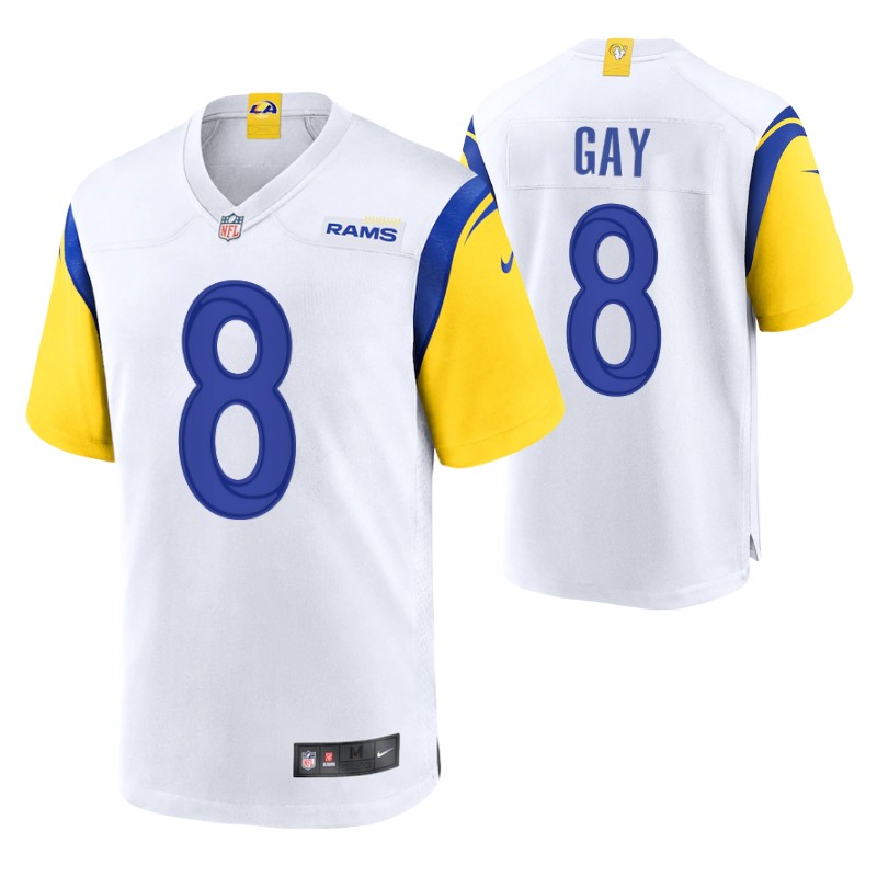 rams-matt-gay-game-alternate-jersey-white-alternate