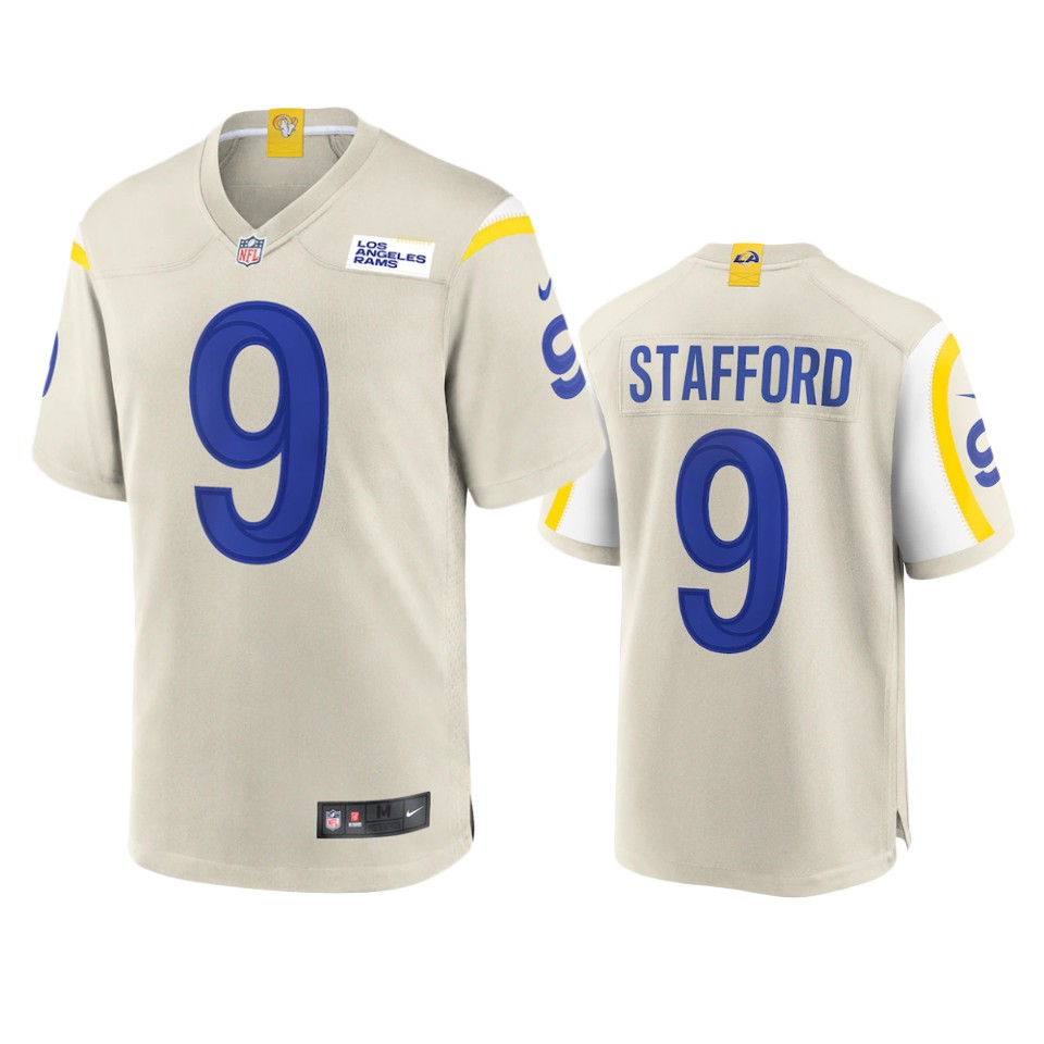rams matthew stafford bone game jersey