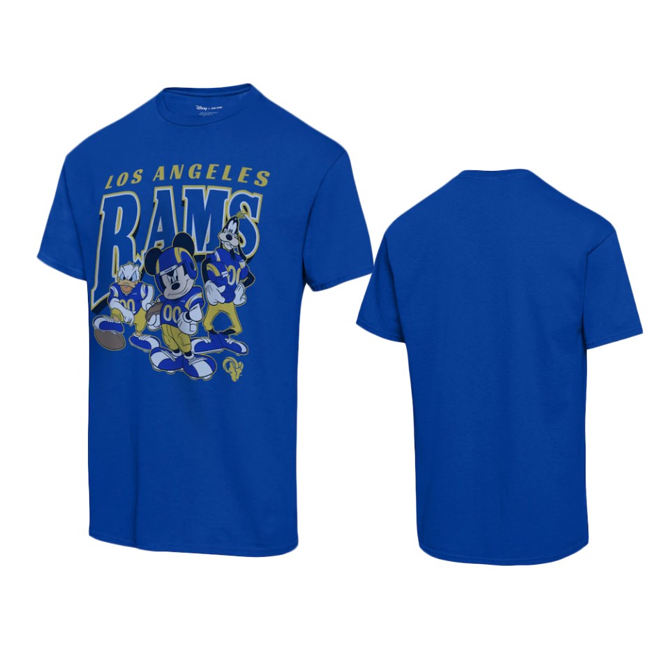 rams royal disney mickey huddle t shirt